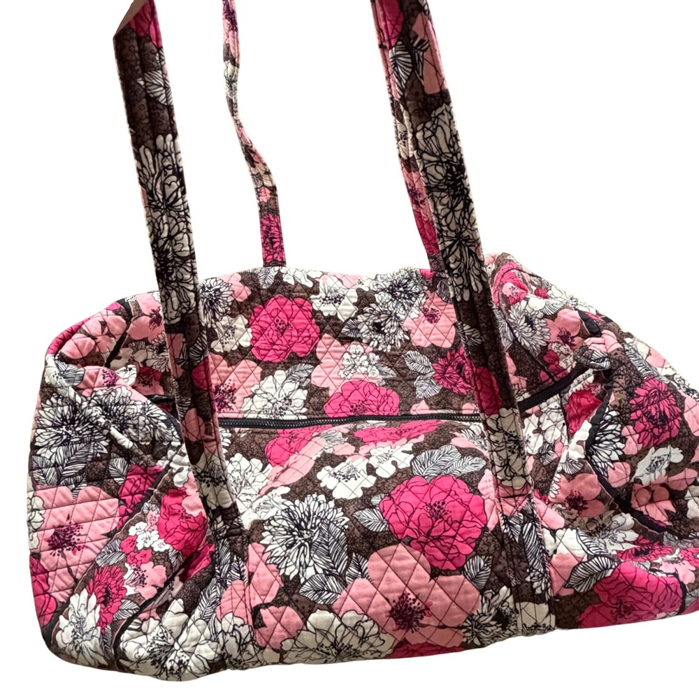 Vera Bradley Duffel Bag Tea Garden XL CARRY ON‎ TRAVELER/WEEKENDER Pink Floral